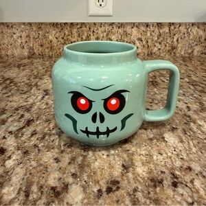 LEGO Green Ceramic Zombie Mini-figure Head Coffee Tea Mug 17.9 oz